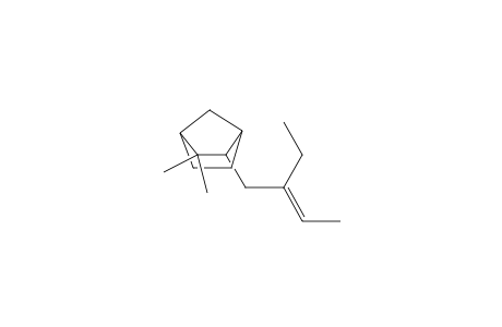 Bicyclo[2.2.1]heptane, 3-(2-ethyl-2-butenyl)-2,2-dimethyl-, endo-
