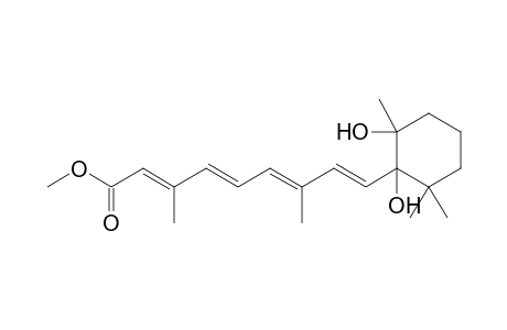 Methyl all-trans-5,6-erythro-5,6-dihydroxy-5,6-dihydroretinoate