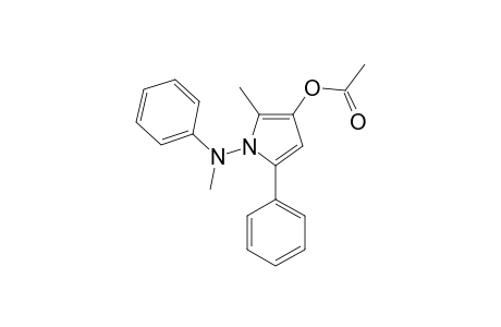 1-(Methylphenylamino)-2-methyl-5-phenyl-1H-pyrrol-3-yl Acetate