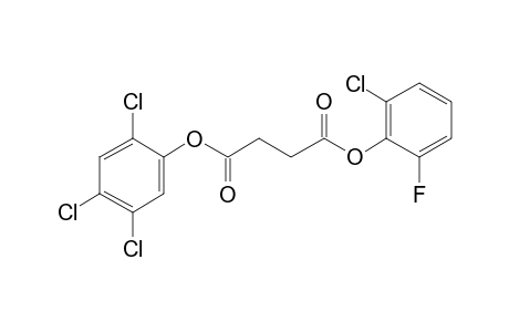 Succinic acid, 2-chloro-6-fluorophenyl 2,4,5-trichlorophenyl ester