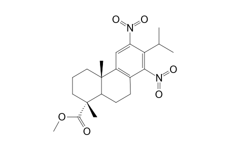 Methyl 12,14-dinitro-dehydroabietate