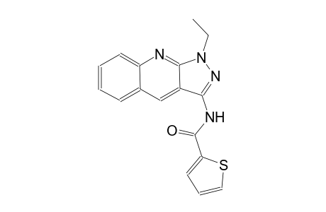 N-(1-ethyl-1H-pyrazolo[3,4-b]quinolin-3-yl)-2-thiophenecarboxamide