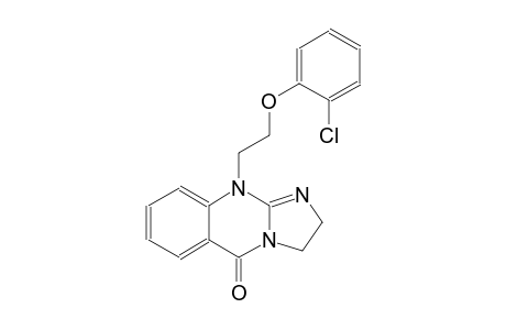 imidazo[2,1-b]quinazolin-5(3H)-one, 10-[2-(2-chlorophenoxy)ethyl]-2,10-dihydro-