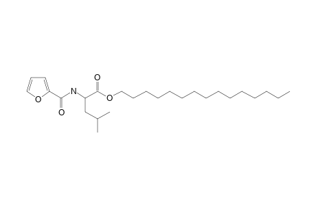 L-Leucine, N-(2-furoyl)-, pentadecyl ester