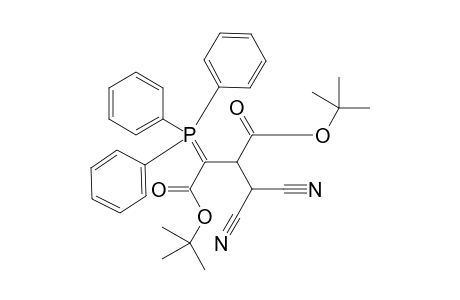 Di-tert-butyl 2-(dicyanomethyl)-3-(triphenylphosphanylidene)butanedioate