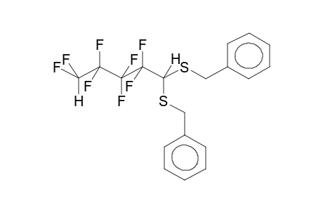 1,1-BIS(BENZYLTHIO)-2,2,3,3,4,4,5,5-OCTAFLUOROPENTANE