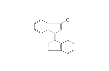 (3E)-1-chloranyl-3-inden-1-ylidene-indene