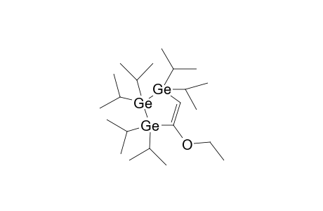 4-Ethoxy-1,1,2,2,3,3-hexaisopropyl-.dealte.4-1,2,3-trigermolene