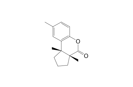 2-Oxa-4,8,11-trimethyltricyclo[8.3.0.0(4,8)]trideca-9,10,12-trien-3-one