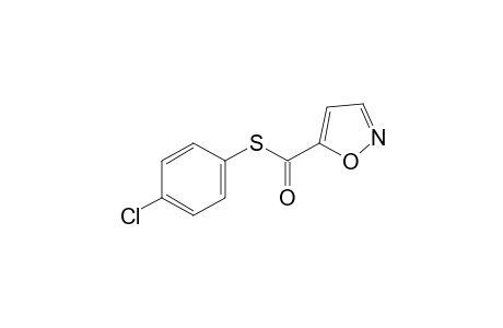 5-isoxazolecarbothioic acid, S-(p-chlorophenyl) ester