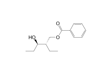 2-Ethyl-3-hydroxy-pentyl benzoate