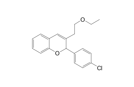 2-(4-Chlorophenyl)-3-(2-ethoxyethyl)-2H-chromene