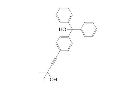 4-[(3-Hydroxy-3-methyl-1-butynyl)phenyl]diphenylmethanol