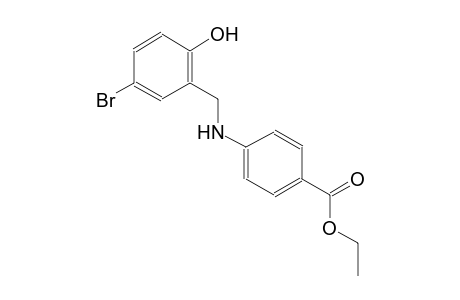 benzoic acid, 4-[[(5-bromo-2-hydroxyphenyl)methyl]amino]-, ethyl ester