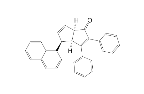 1(3aH)-Pentalenone, 4,6a-dihydro-4-(1-naphthalenyl)-2,3-diphenyl-, (3a.alpha.,4.beta.,6a.alpha.)-