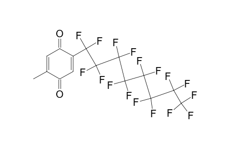 2-Methyl-5-(perfluorooctyl)-1,4-benzoquinone