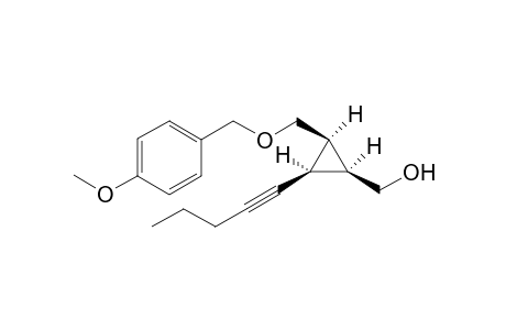 [(1S*,2R*,3R*)-2-(4-Methoxybenzyloxymethyl)-3-pent-1-ynylcyclopropyl]methanol