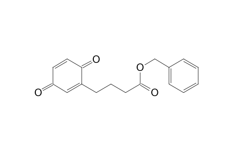 1,4-Cyclohexadiene-1-butanoic acid, 3,6-dioxo-, phenylmethyl ester