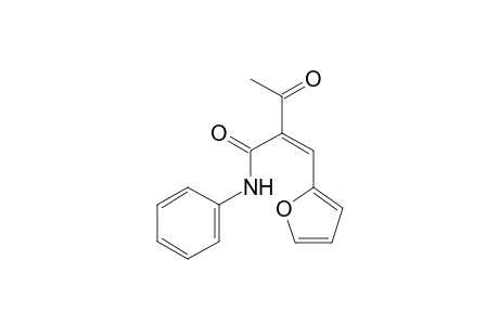 (Z)-2-(Furan-2-ylmethylene)-3-oxo-N-phenyl-butanamide