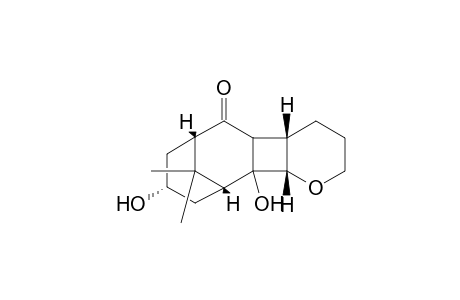 2,13-Dihydroxy-15,15-dimethyl-4-oxatetracyclo[9.3.1.0(2,9).0(3,8)]pentadecan-10-one