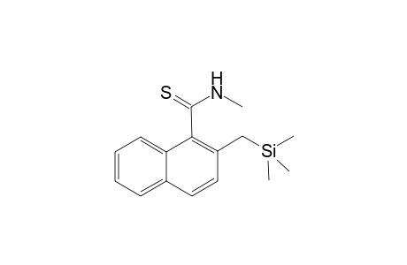N-Methyl-2-(trimethylsilylmethyl)-1-thionaphthamide