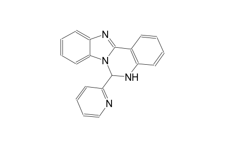 6-(2-pyridinyl)-5,6-dihydrobenzimidazo[1,2-c]quinazoline