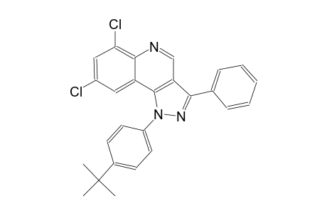 1-(4-tert-butylphenyl)-6,8-dichloro-3-phenyl-1H-pyrazolo[4,3-c]quinoline
