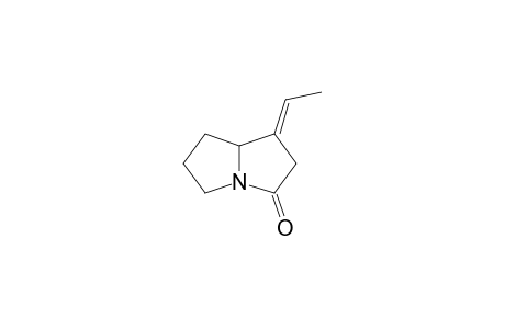 (1E)-1-ethylidene-5,6,7,8-tetrahydropyrrolizin-3-one