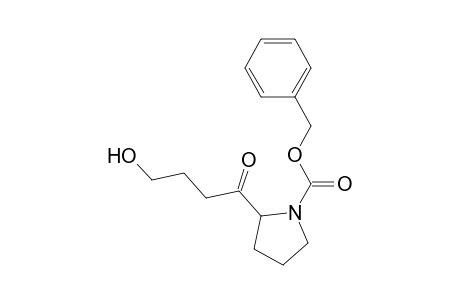 (2s)-n-carbobenzoxy-2-(4-hydroxy-1-oxobutyl)pyrrolidine