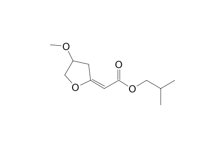 2-(E)-(Isobutyloxycarbonymethylidene)-4-methoxytetrahydrofuran