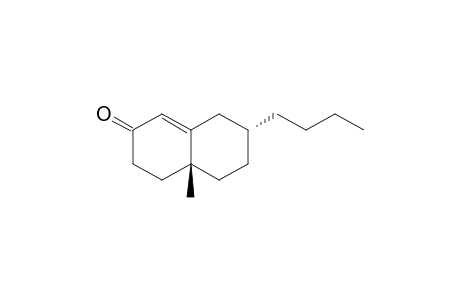 trans-7-Butyl-4a-methyl-4,4a,5,6,7,8-hexahydro-3H-naphthalen-2-one