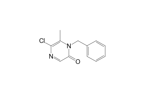 1-Benzyl-5-chloro-6-methyl-2(1H)-pyrazinone