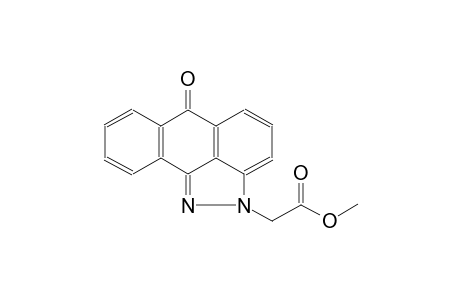 Acetic acid, 2-[6-oxodibenzo[cd,g]indazol-2(6H)-yl]-, methyl ester