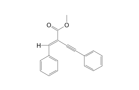 (E)-2-(PHENYLMETHYLENE)-4-PHENYL-3-BUTYNOIC-ACID-METHYLESTER