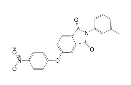 1H-isoindole-1,3(2H)-dione, 2-(3-methylphenyl)-5-(4-nitrophenoxy)-
