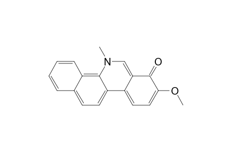 Benzo[c]phenanthridin-7(5H)-one, 8-methoxy-5-methyl-