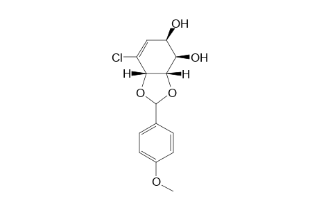 (3aS,4R,5R,7aS)-7-chloro-2-(4-methoxyphenyl)-3a,4,5,7a-tetrahydrobenzo[d][1,3]dioxole-4,5-diol