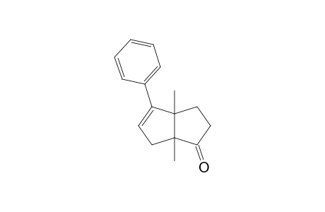1,5-Dimethyl-6-phenylbicyclo[3.3.0]oct-6-en-2-one