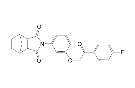 2-(3-(2-(4-fluorophenyl)-2-oxoethoxy)phenyl)hexahydro-1H-4,7-methanoisoindole-1,3(2H)-dione
