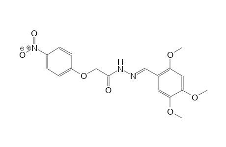 acetic acid, (4-nitrophenoxy)-, 2-[(E)-(2,4,5-trimethoxyphenyl)methylidene]hydrazide
