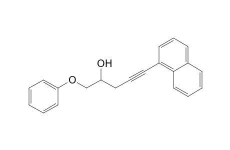 5-(1'-Naphthyl)-1-phenoxypent-4-yn-2-ol
