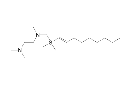 1,2-Ethanediamine, N-[(dimethyl-1-nonenylsilyl)methyl]-N,N',N'-trimethyl-, (E)-