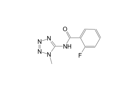 2-fluoro-N-(1-methyl-1H-tetraazol-5-yl)benzamide