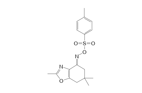 2,6,6-Trimethyl-4,5,6,7-tetrahydro-1,3-benzoxazol-4-one - N-tosyloxime