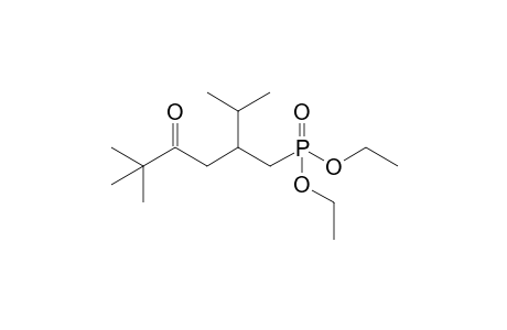 Diethyl [2-isopropyl-5,5-dimethyl-4-oxohexyl]phosphonate