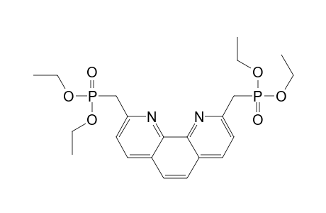 Phosphonic acid, [1,10-phenanthroline-2,9-diylbis(methylene)]bis-, tetraethyl ester