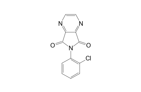 5H-Pyrrolo[3,4-b]pyrazine-5,7(6H)-dione, 6-(2-chlorophenyl)-