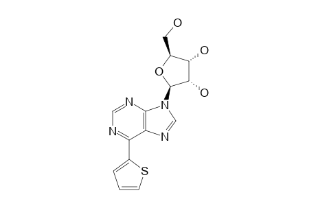 9-(BETA-D-RIBOFURANOSYL)-6-(2-THIENYL)-9H-PURINE