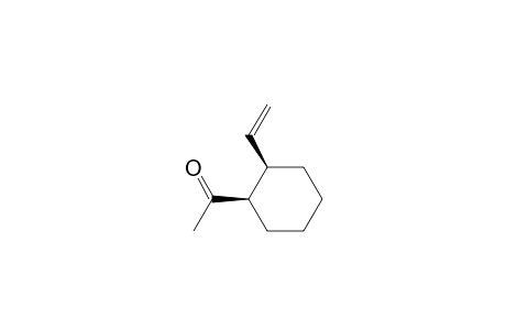 Ethanone, 1-(2-ethenylcyclohexyl)-, cis-