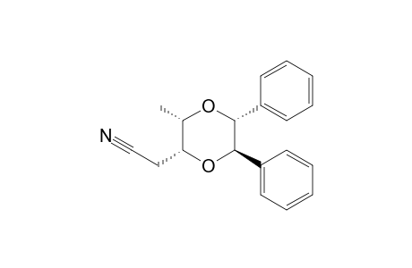 [(2R,3S,5R,6R)-3-Methyl-5,6-diphenyl-1,4-dioxan-2-yl]acetonitrile